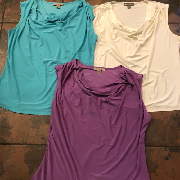 Roz & Ali Tops - 3 nice dress shirts size large